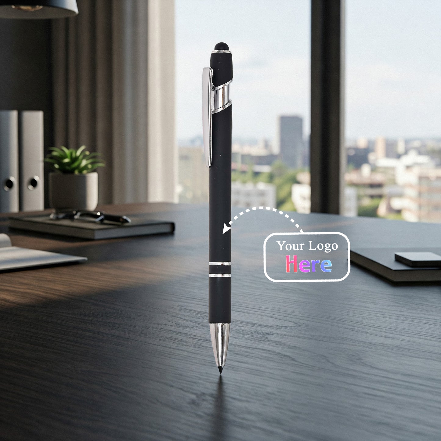 Executive Stylus Ball Pen – Sleek Dual-Purpose Design for Writing & Touchscreens