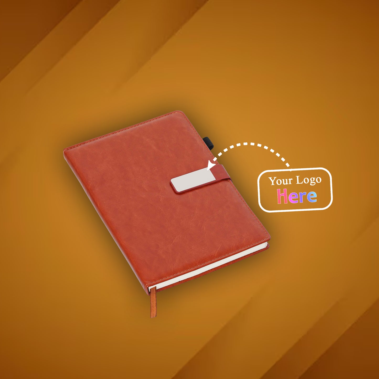 Premium Magnetic Lock Notebook