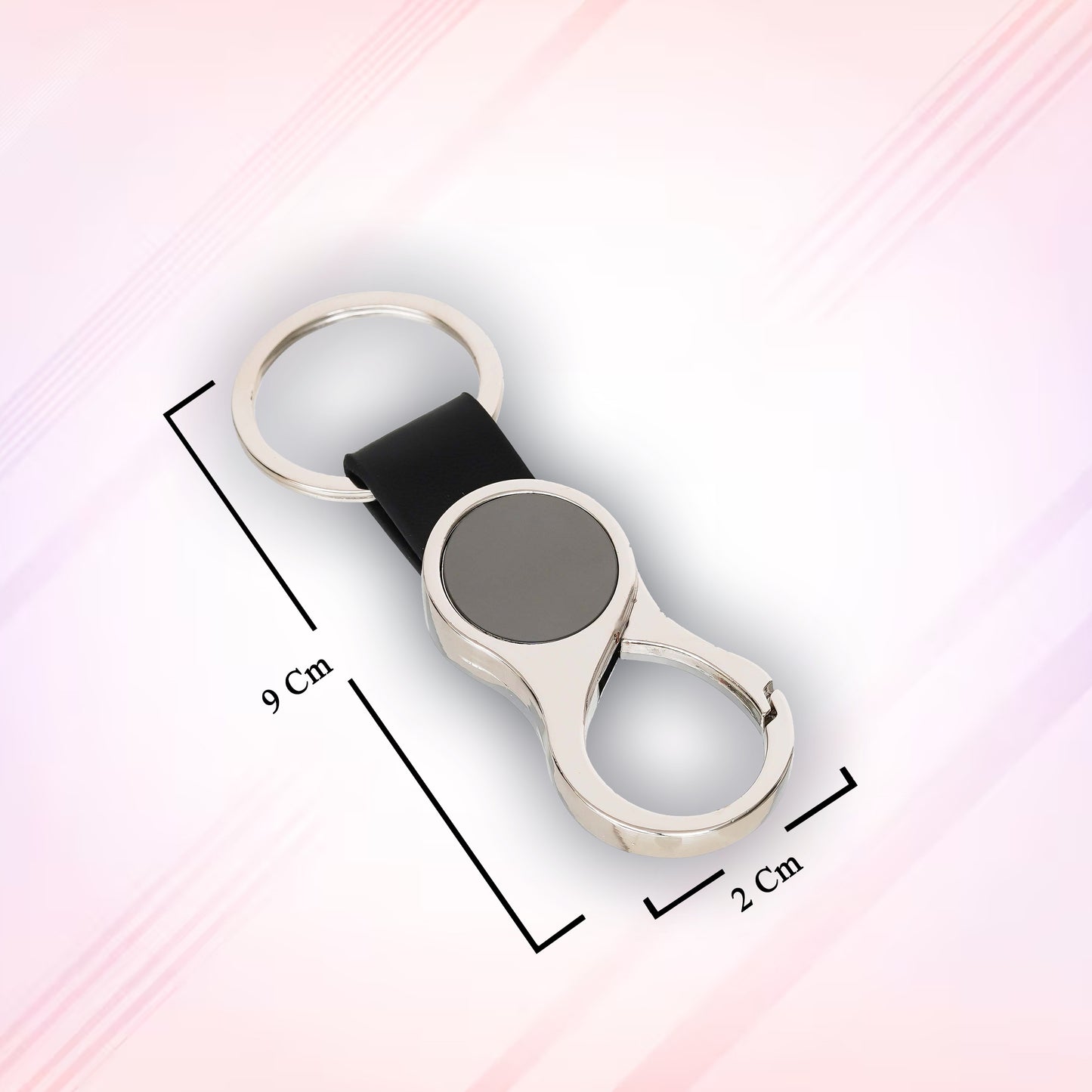 Premium Metal Keychain with Branding Space