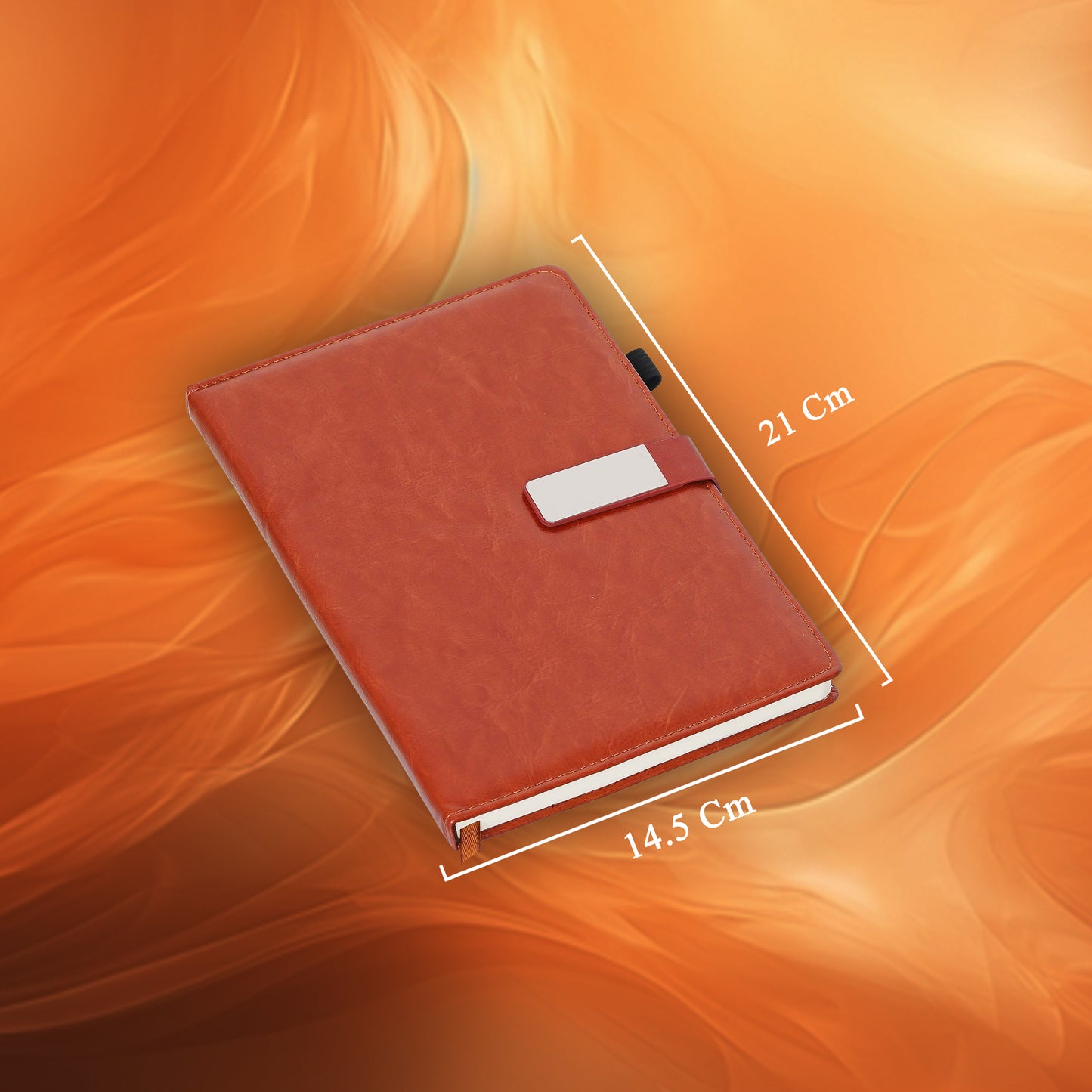 Premium Magnetic Lock Notebook