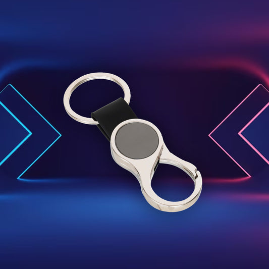 Premium Metal Keychain with Branding Space