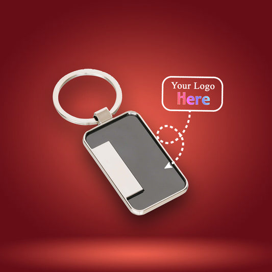 Premium Metal Keychain with Branding Space