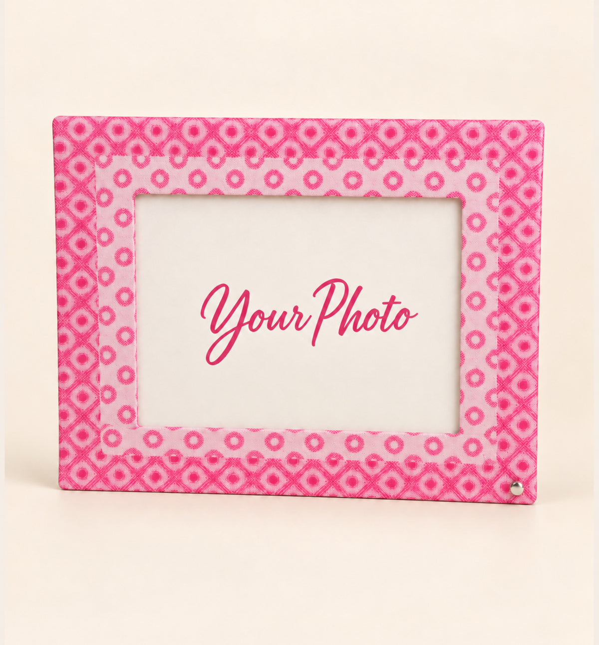 Rectangular Patterned Photo Frame