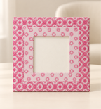 Patterned Photo Frame - Pink, lifestyle