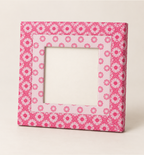 Patterned Photo Frame - Pink, studio view 2