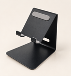 Desktop Mobile Stand - Black, studio view 2