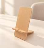 Compact Wooden Mobile Stand - Wood, lifestyle