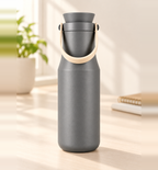 Victoria Hot and Cold Steel Bottle - Grey, 500 ml, lifestyle