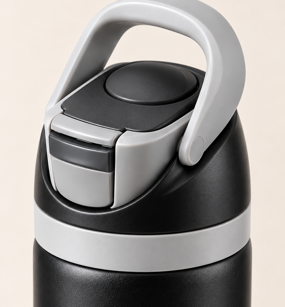 Hot and Cold Steel Bottle - Black, 700 ml, detail