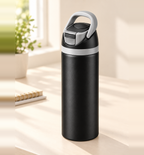Hot and Cold Steel Bottle - Black, 700 ml, lifestyle