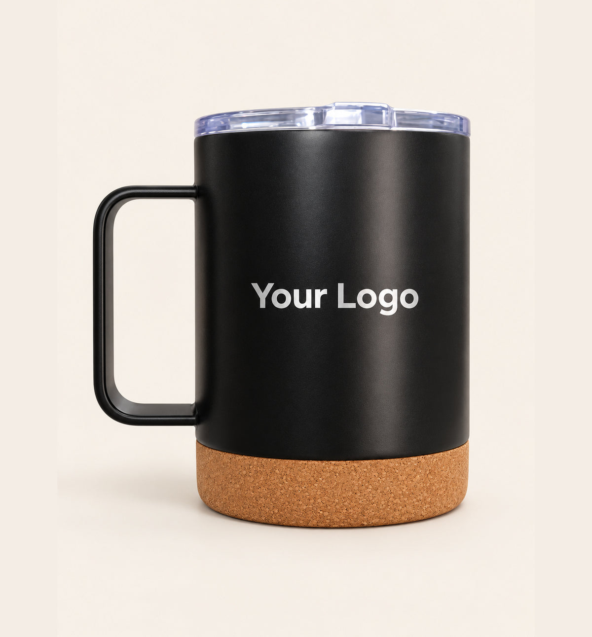 Cork-Base Insulated Coffee Mug