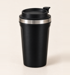 Anti-Spill Suction Mug - Black, 380 ml, alternate angle