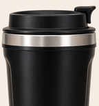 Anti-Spill Suction Mug - Black, 380 ml, detail