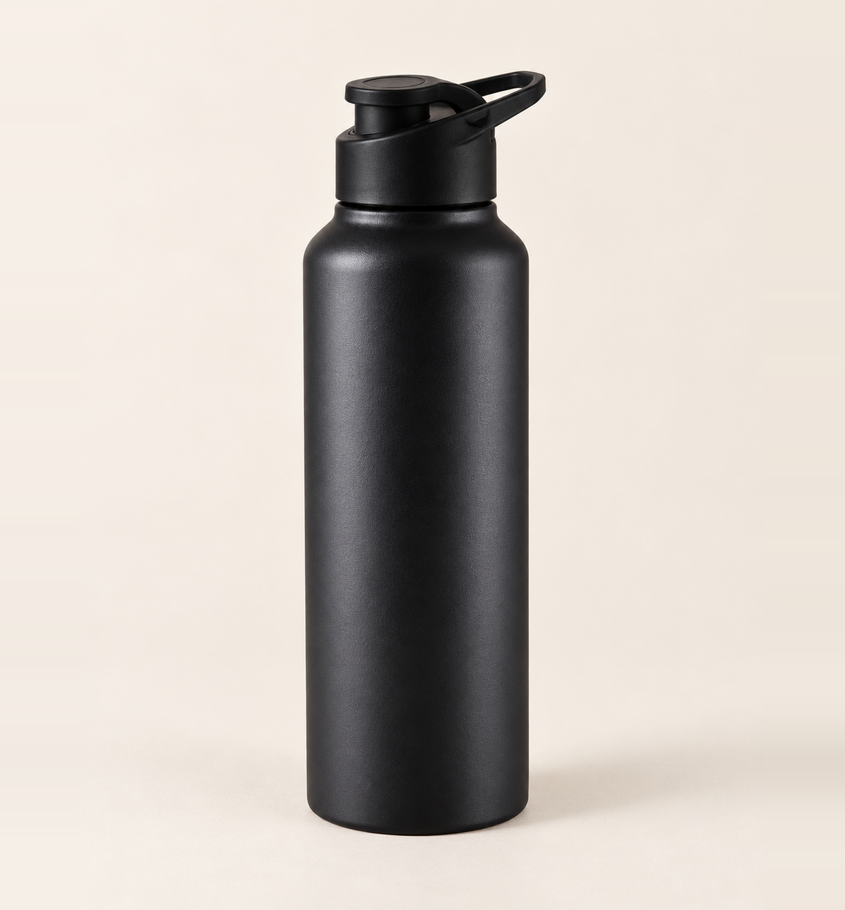 Sports Water Bottle - Black, 700 ml, main view