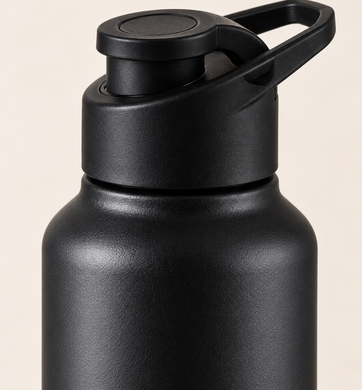 Sports Water Bottle - Black, 700 ml, detail