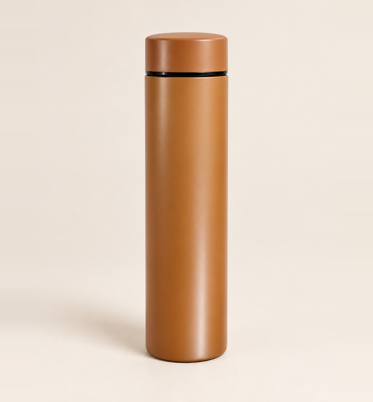 Single-Wall Steel Bottle - Tan, main view