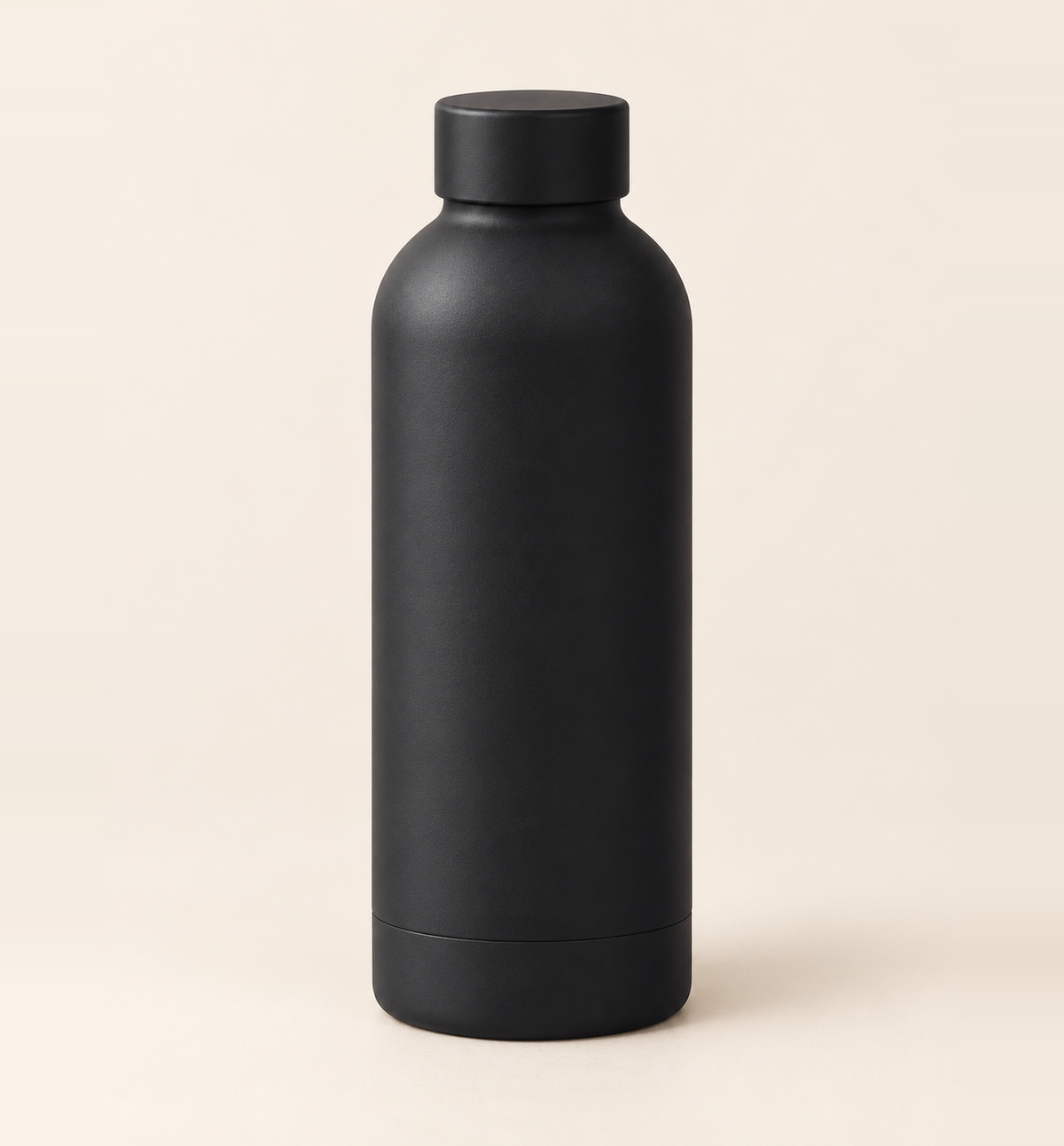 Premium Insulated Water Bottle - Black, main view