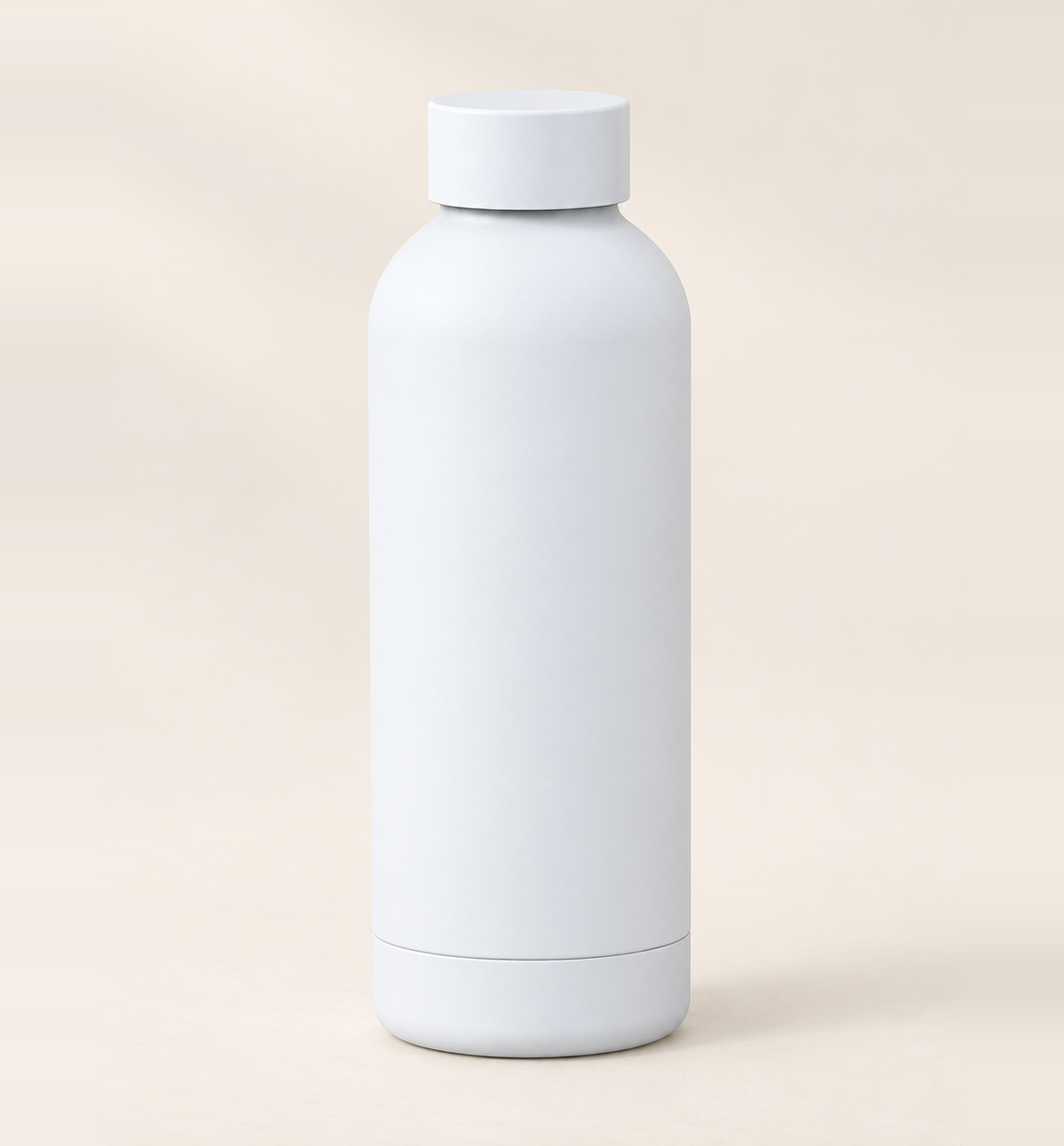 Premium Insulated Water Bottle - White, main view