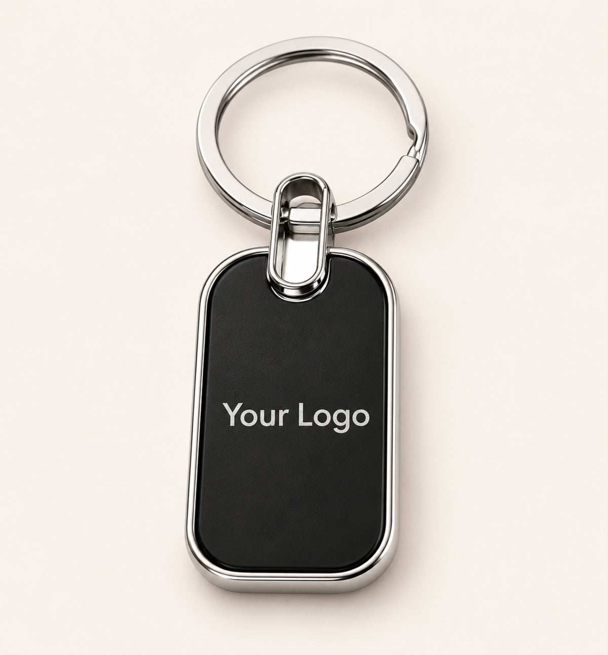 Slim Metal Keychain