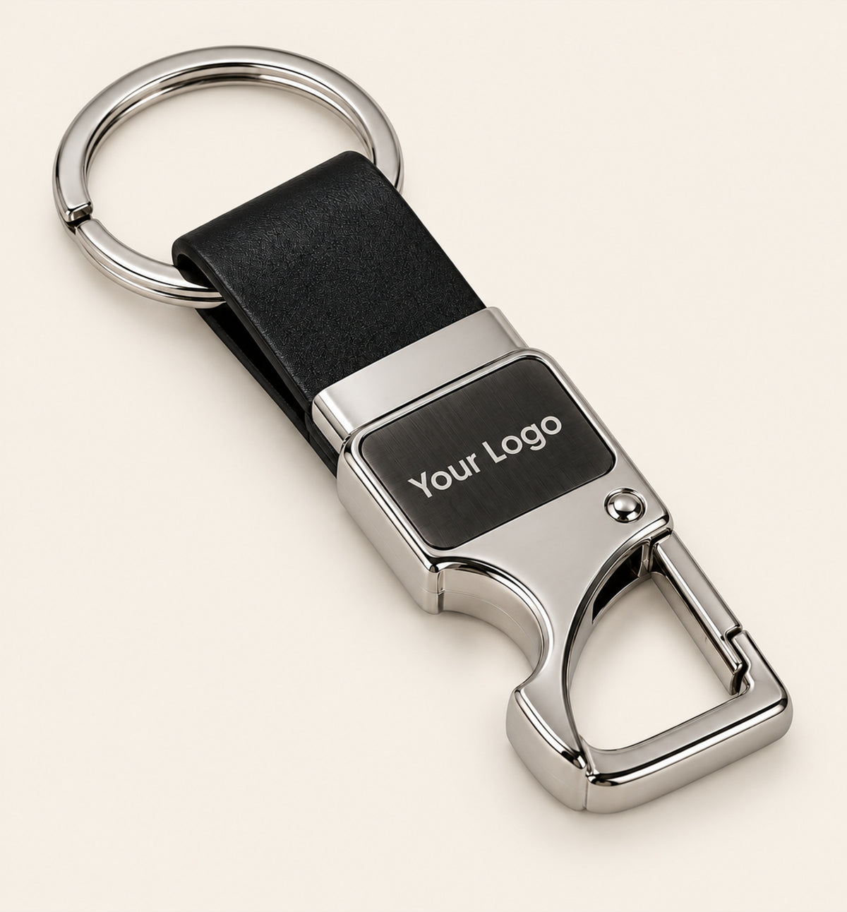 Bottle-Opener Hook Keychain