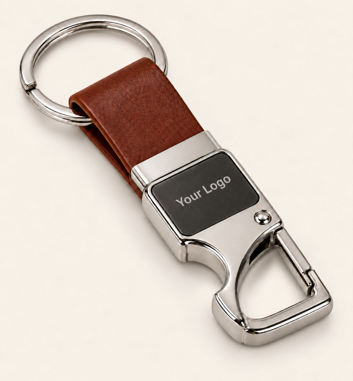 Bottle-Opener Hook Keychain