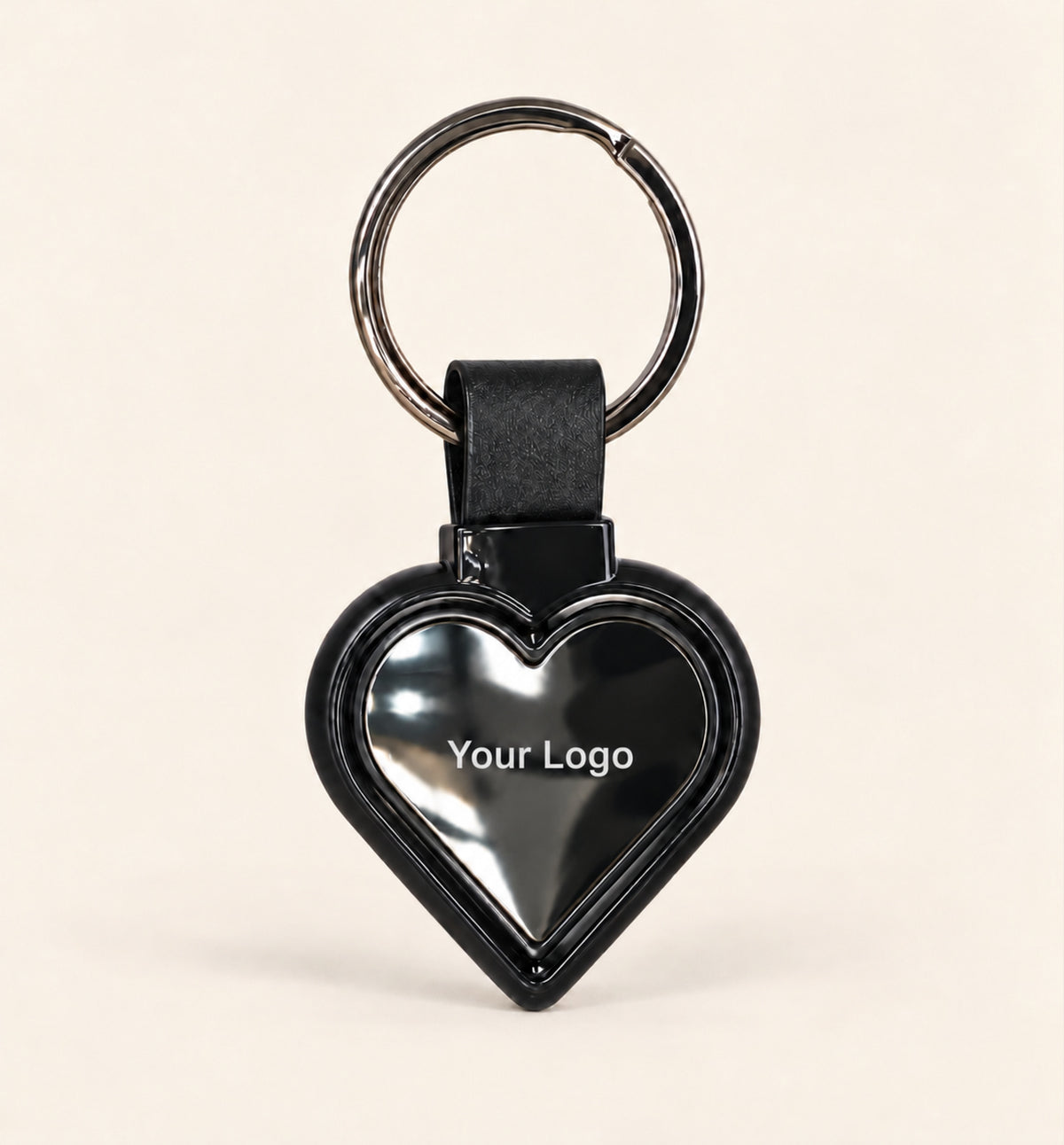 Rotating Heart Keychain