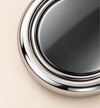 Steel Spinner Keychain - Black, detail