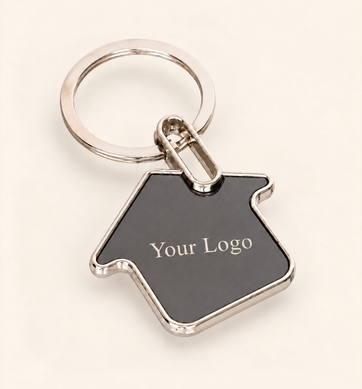 House-Shaped Keychain
