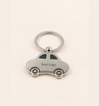 Car-Shaped Metal Keychain