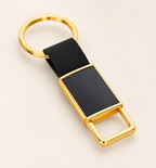 Gold-Finish Keychain - Gold, main view