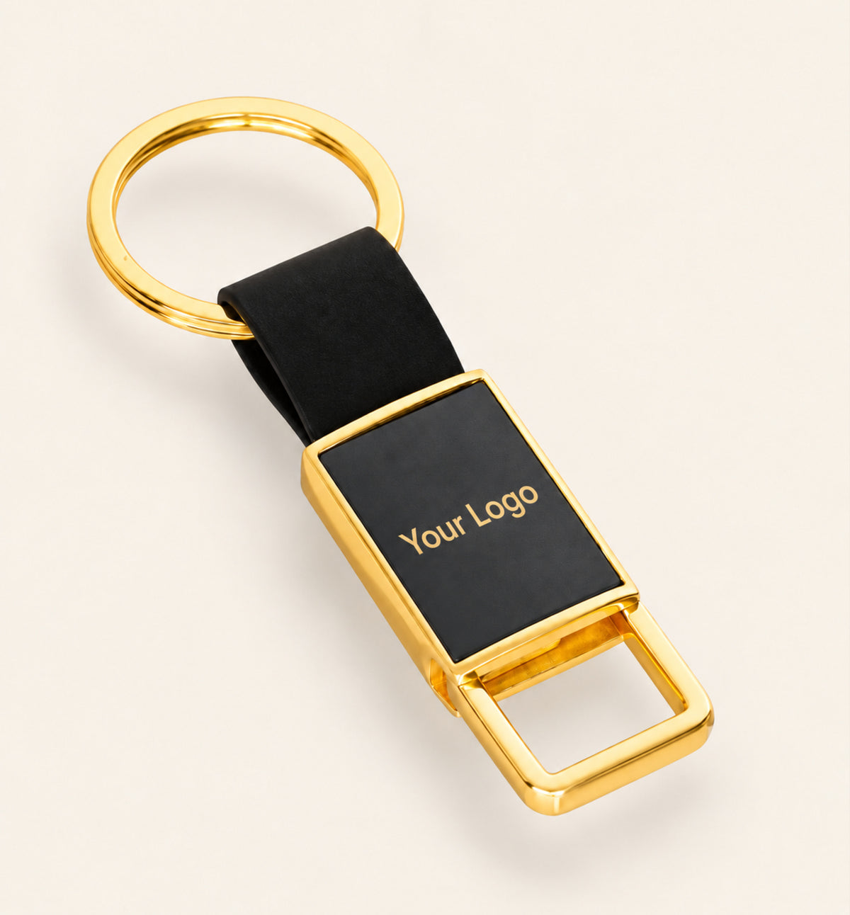 Gold-Finish Keychain
