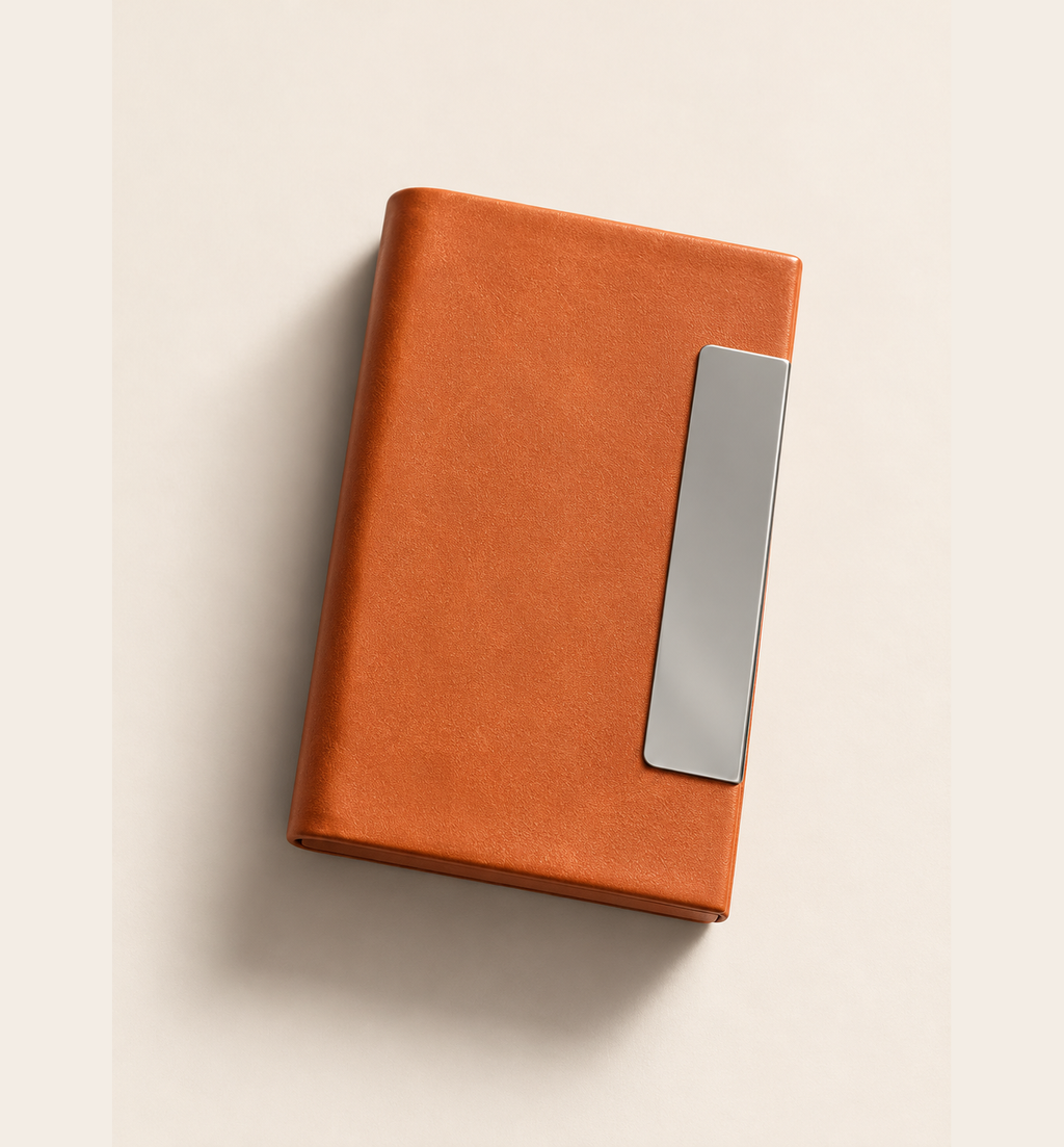 Classic Card Holder - Brown, main view
