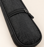 Foldable Zip Shopping Bag - Black, detail