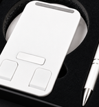 3-in-1 Desk Gift Set - White, Detail