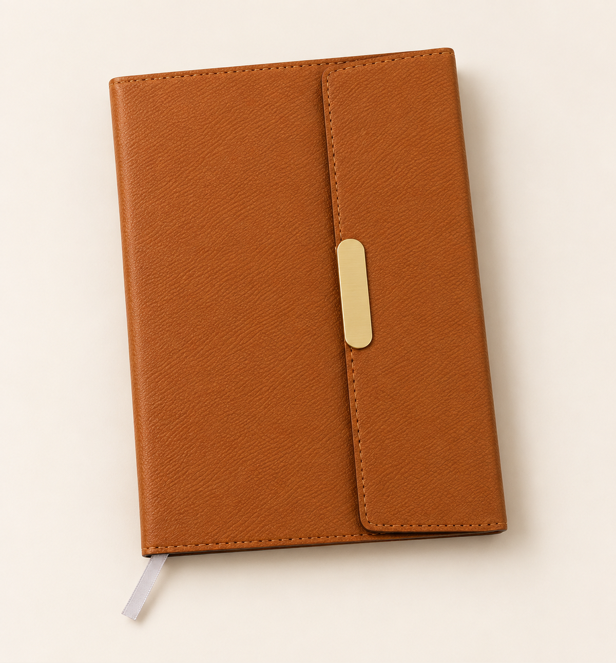 Flap-Lock Office Diary - Brown, Alternate