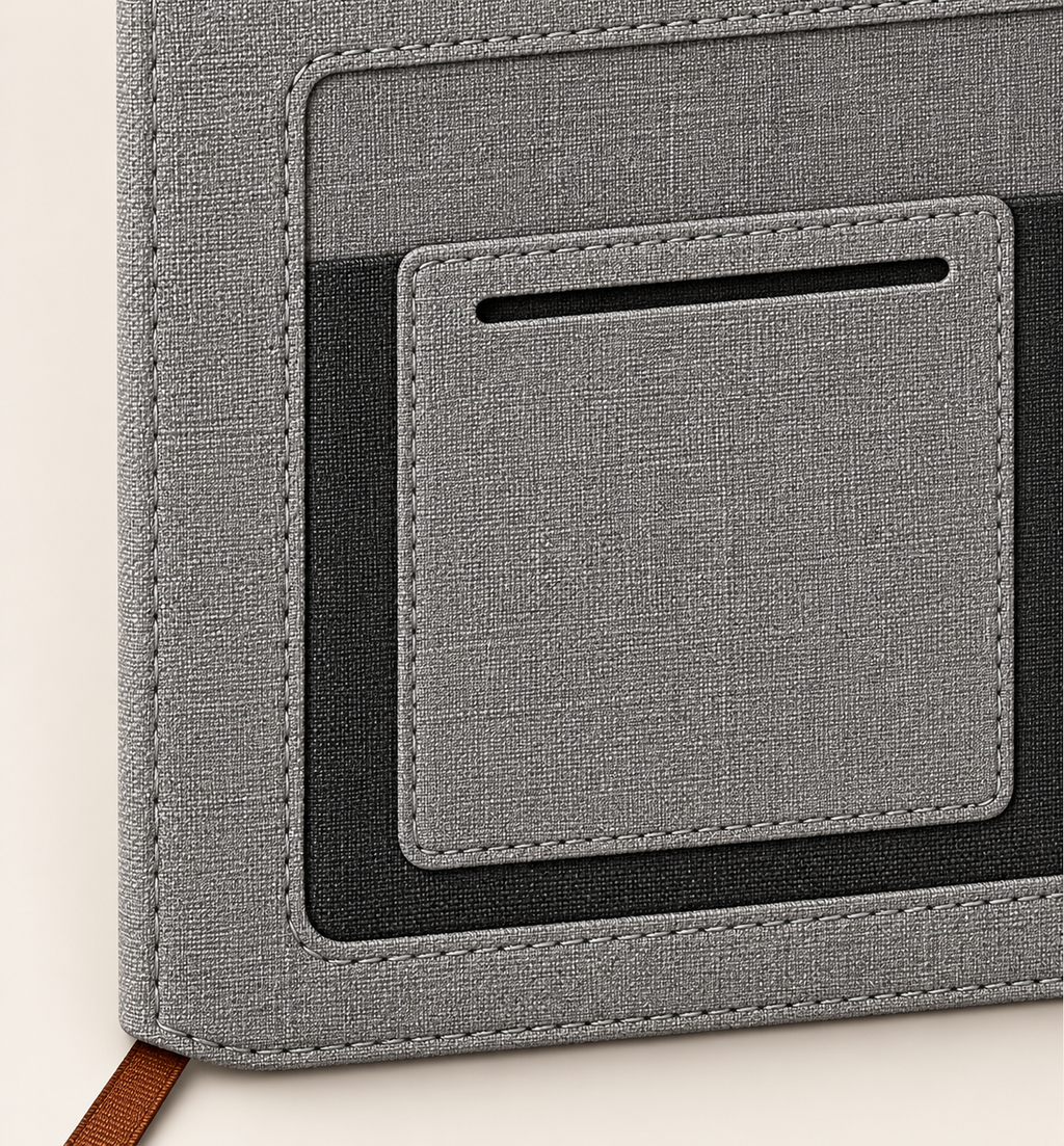 A5 Multi-Function Office Diary - Grey, Detail
