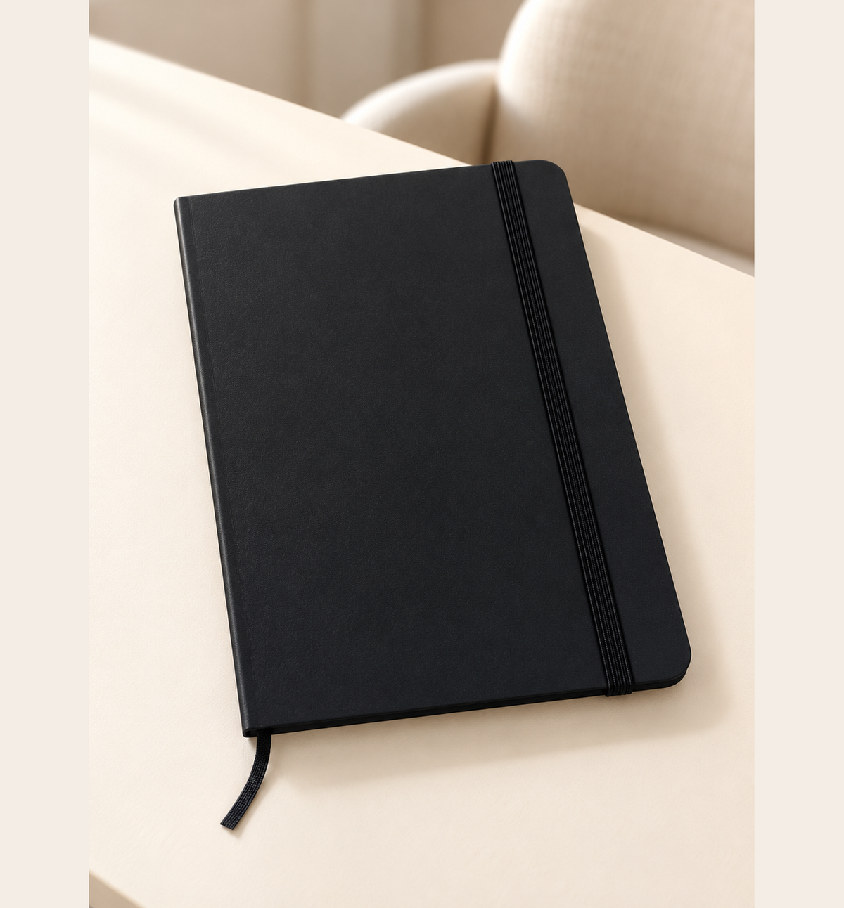 Classic A5 Notebook - Black, Lifestyle
