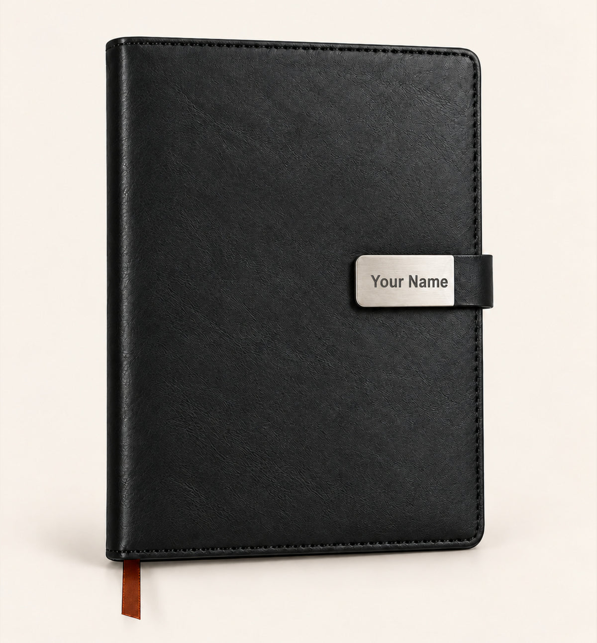 Office Diary with Metal Logo Plate