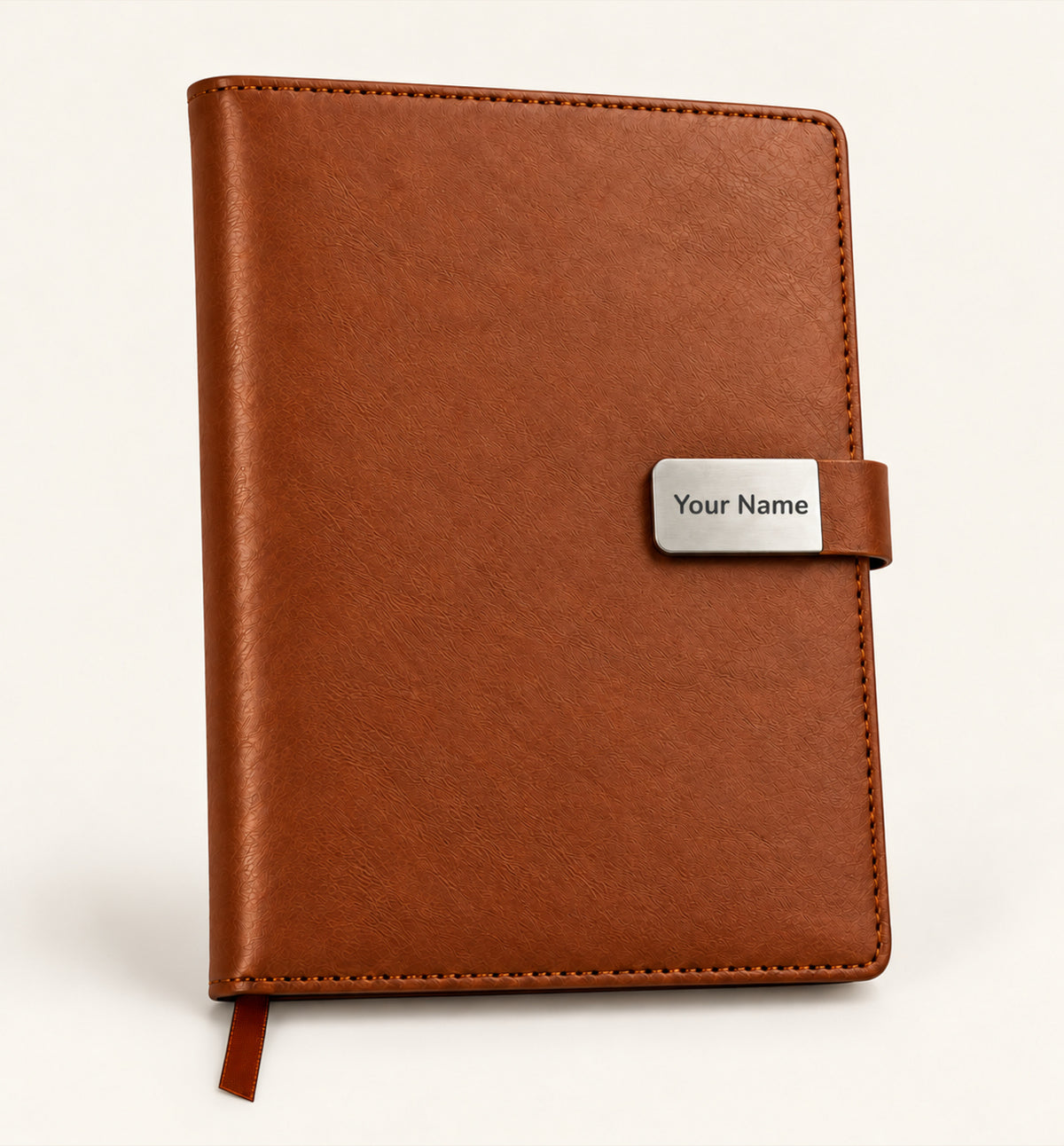 Office Diary with Metal Logo Plate