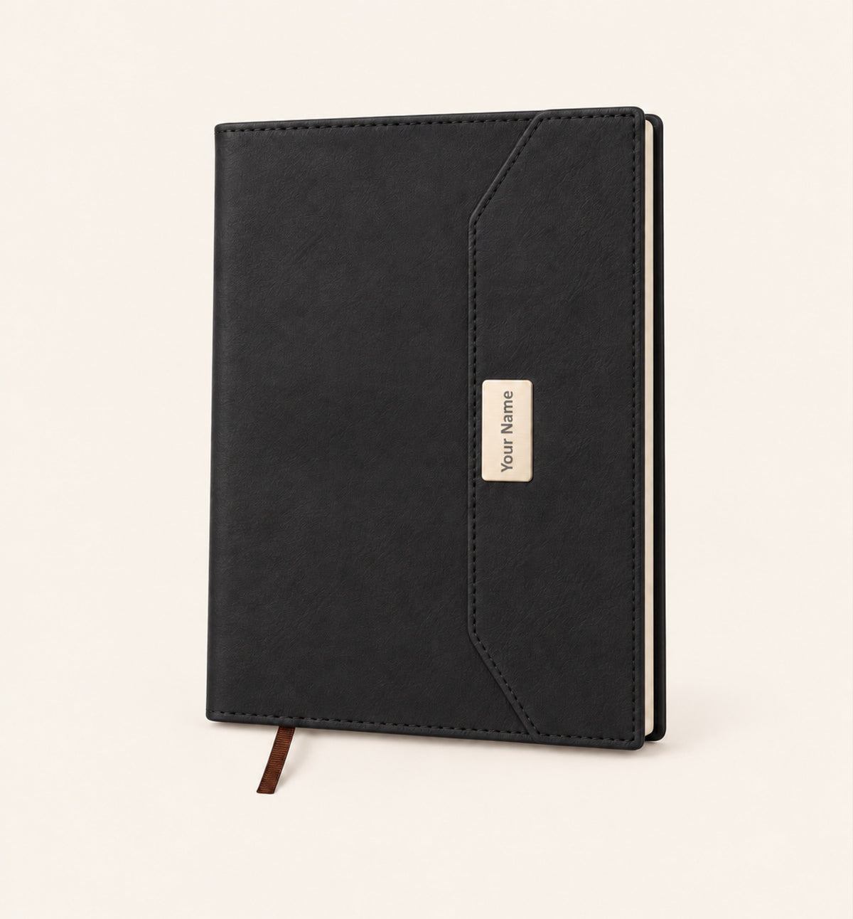 Thermal PU Notebook with Metal Plate