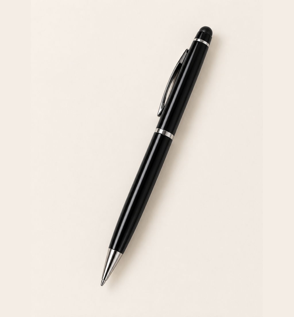 Executive Metal Ball Pen - Black, Alternate