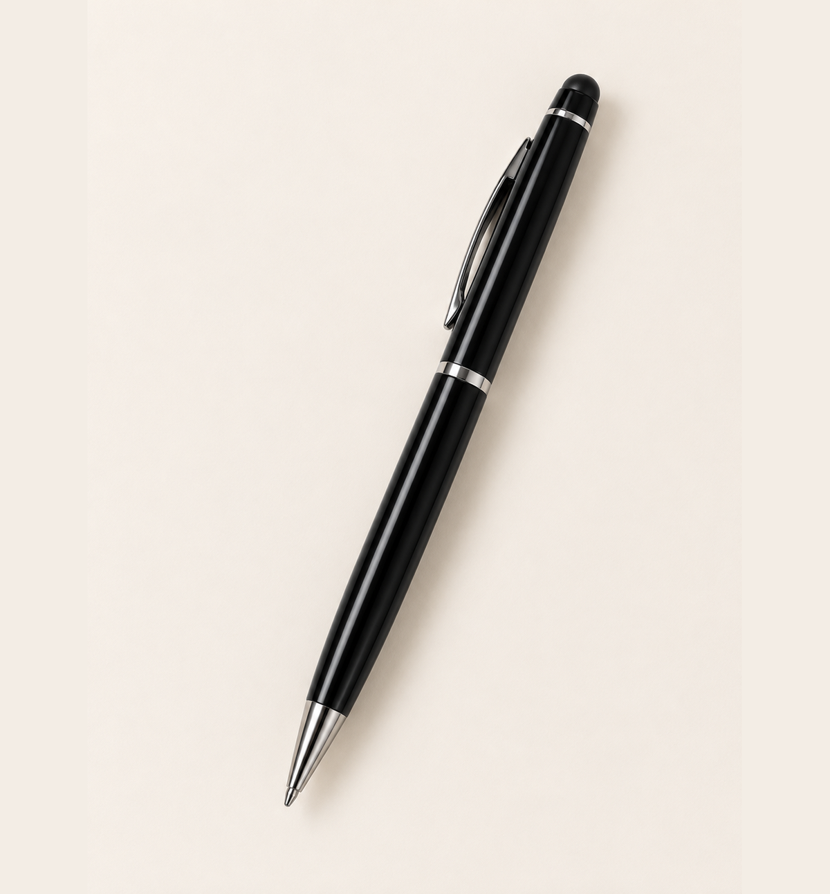 Executive Metal Ball Pen - Black, Alternate