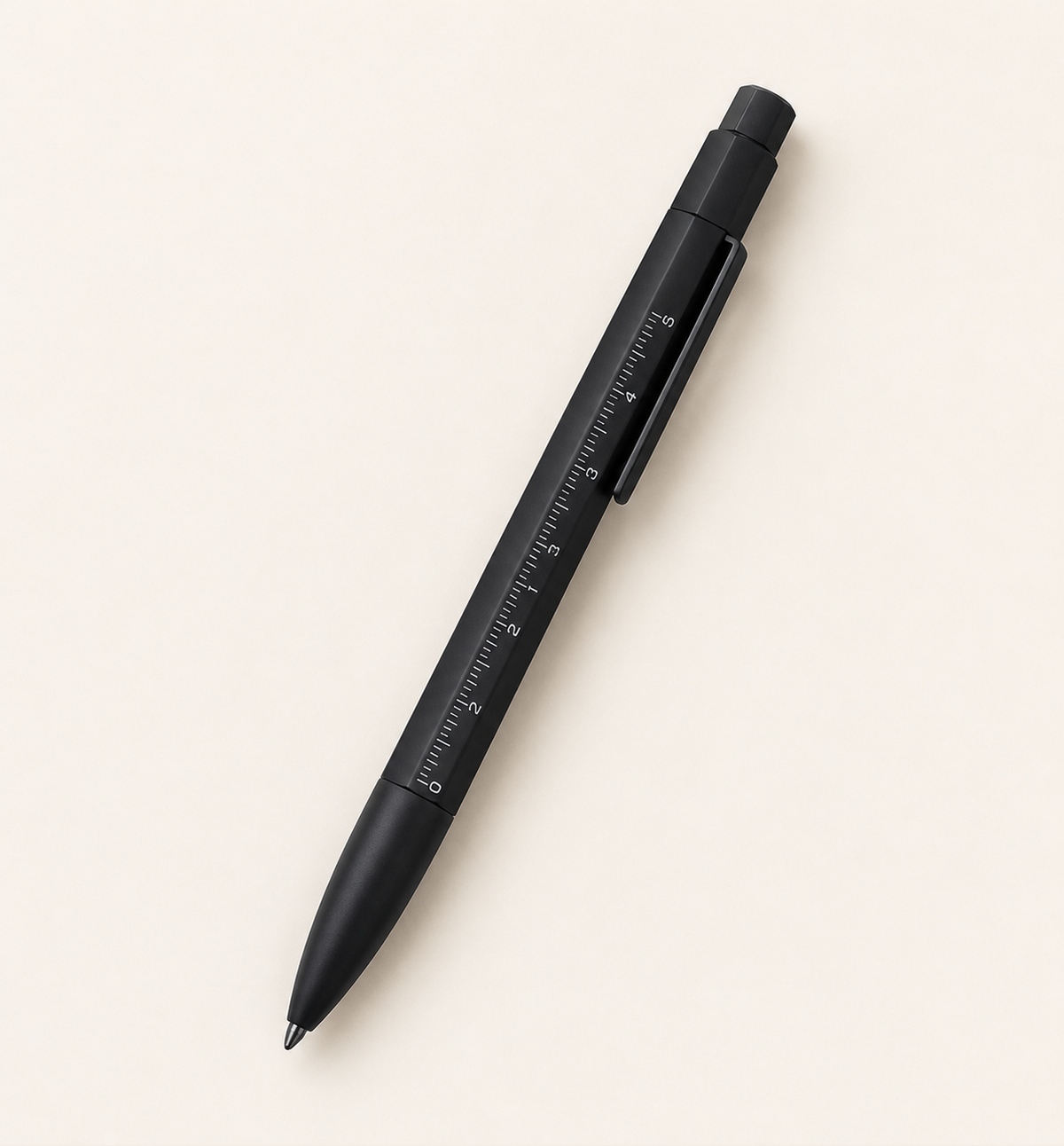 Multi-Tool Ruler Pen - Black, Alternate